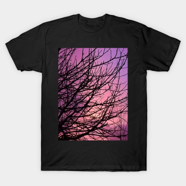 Purple Sky T-Shirt by JadeGair